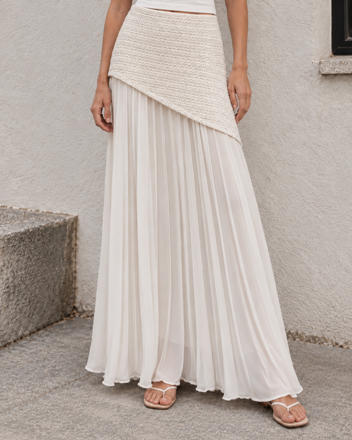 Falda Alba