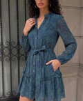 Vestido Navy Floral