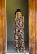Set wide leg chocolate
