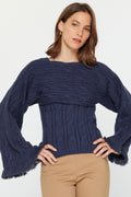 Shrug Set Midnight Blue