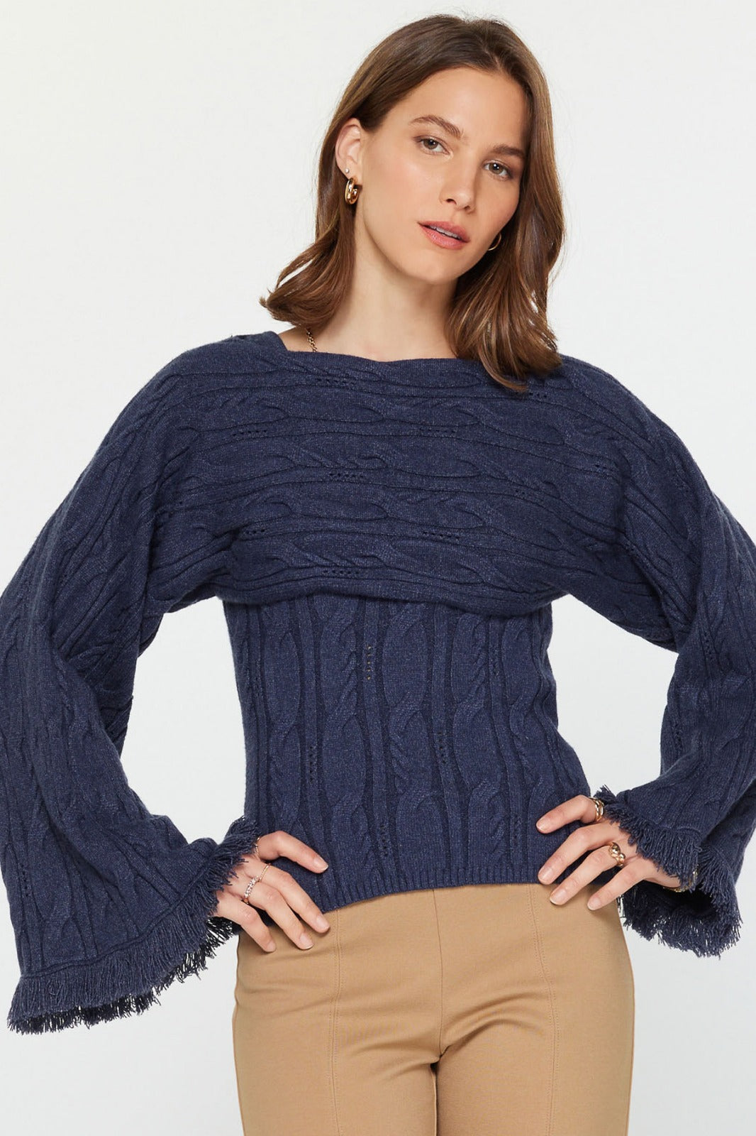 Shrug Set Midnight Blue