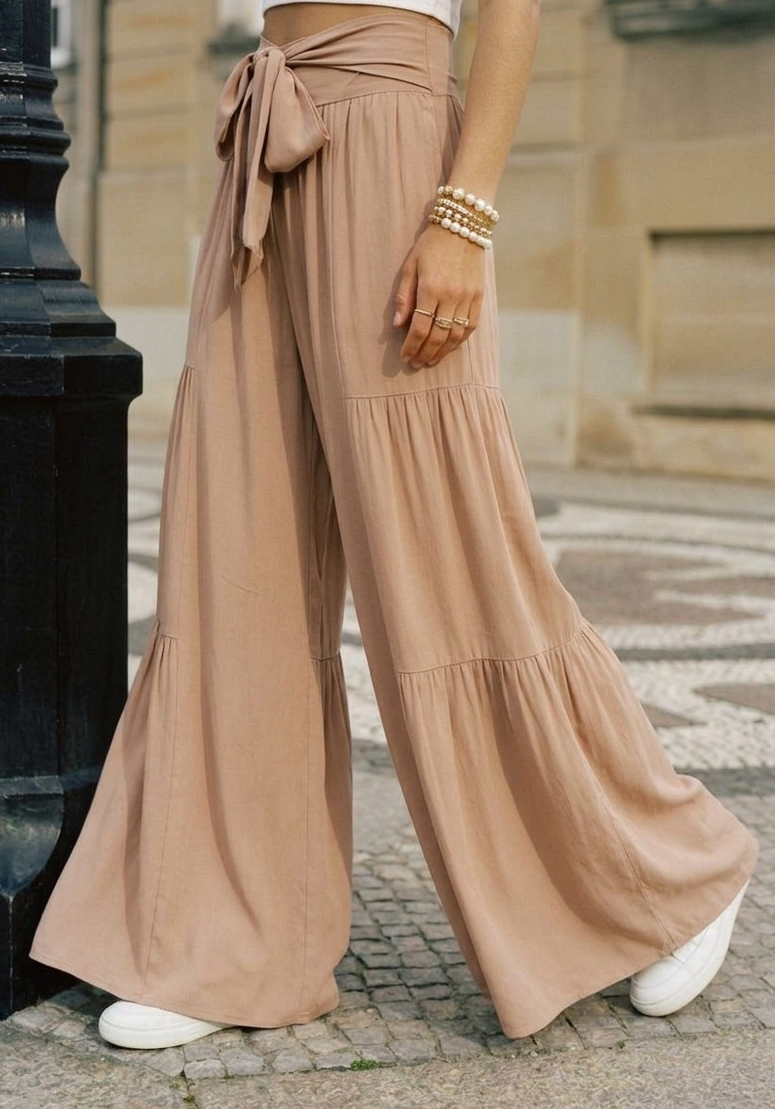 Pantalón Bow Sand